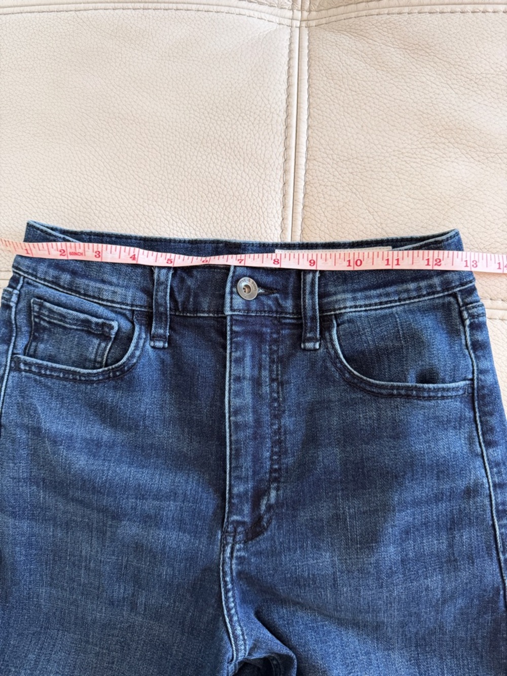 rag & bone Serena High Waist Wide Leg Jeans (Dark Wash) in sz. 25 - Picture 10 of 14